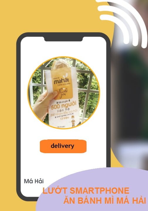 đặt hàng bánh mì chả cá