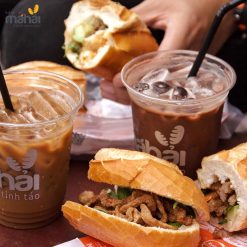 bánh mì chả cá cà phê má hải