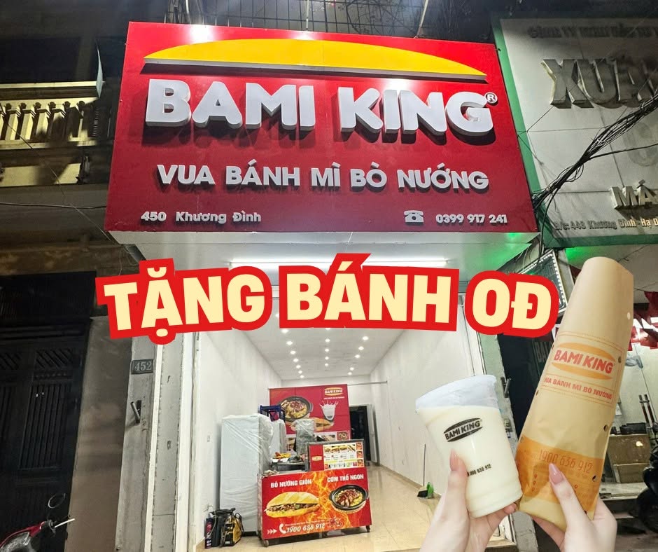 10 MÔ HÌNH NHƯỢNG QUYỀN BÁNH MÌ NỔI TIẾNG NHẤT VIỆT NAM 14 Mô hình Bami King