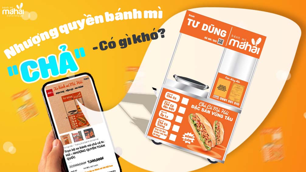 NHƯỢNG QUYỀN BÁNH MÌ CHẢ - CÓ GÌ PHỨC TẠP ? 1 Nhương quyền bánh mì liêu có khó hay không?