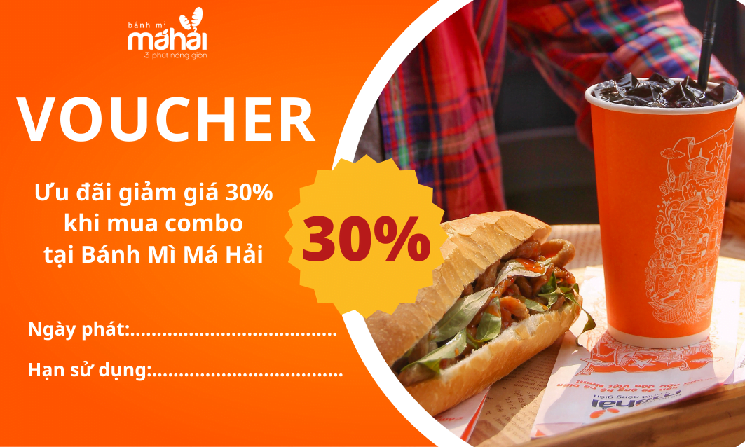 Hình thức Voucher cũng được sử dụng rộng rãi, không chỉ riêng ngành hàng F&B.