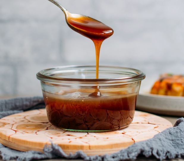 Hỗn hợp được nấu đến khi thơm, sánh lại thì tắt bếp. (source: Internet).