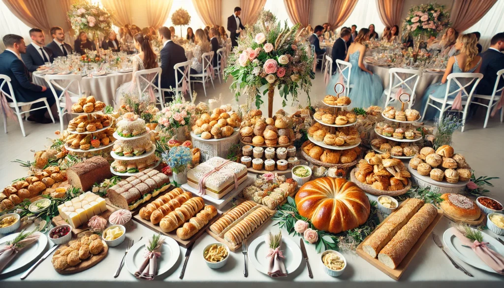 Các Loại Bánh Mì Đặc Sắc Trong Tiệc Cưới
