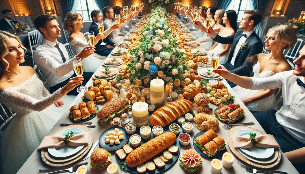 Sự Đa Dạng Của Bánh Mì Baguette Trong Tiệc Cưới