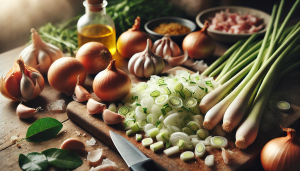 Những gia vị này không chỉ giúp món ăn dậy mùi thơm mà còn làm tăng thêm vị đậm đà cho món gà nướng.