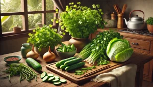 Rau ăn kèm bánh mì là nguồn cung cấp vitamin và khoáng chất cần thiết, giúp món ăn không chỉ ngon miệng mà còn tốt cho sức khỏe.