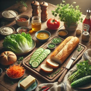 Một chiếc bánh mì pate ngon không chỉ nằm ở phần pate mà còn phụ thuộc vào các nguyên liệu kèm theo.