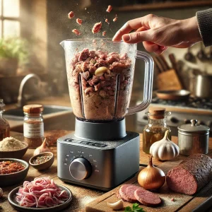 Rửa sạch tất cả nguyên liệu, sau đó mang đi xay nhuyễn hỗn hợp.