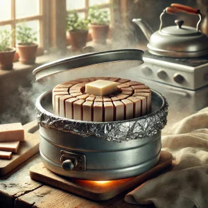 Hấp pate cần lưu ý thời gian và nhiệt độ để pate chín đều, thơm ngon và không bị khô.