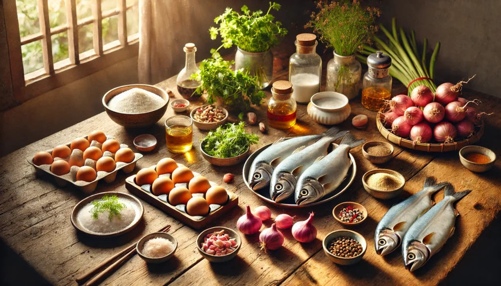 Chả cá sợi được làm từ gì?