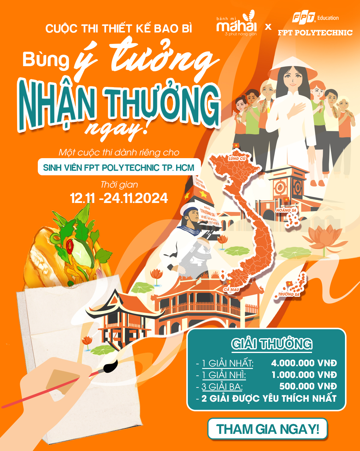 Cuộc thi Thiết Kế Bao Bì Bánh Mì Má Hải 2024