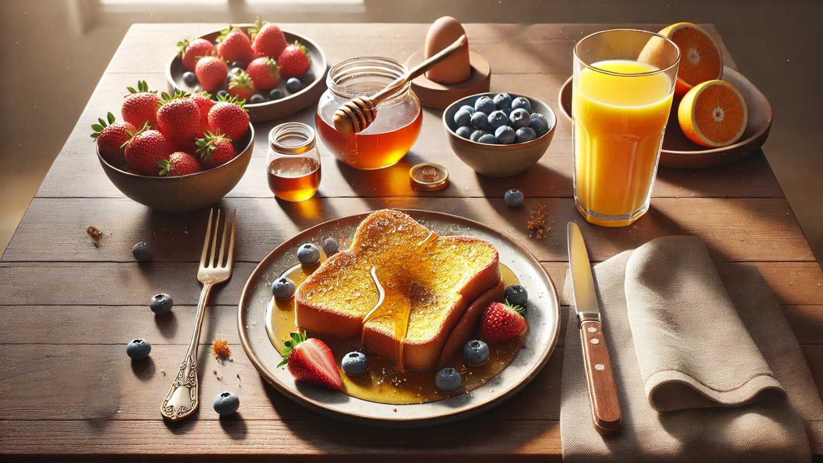 French toast, hay còn gọi là bánh mì nướng kiểu Pháp, có thể biến tấu theo nhiều cách.