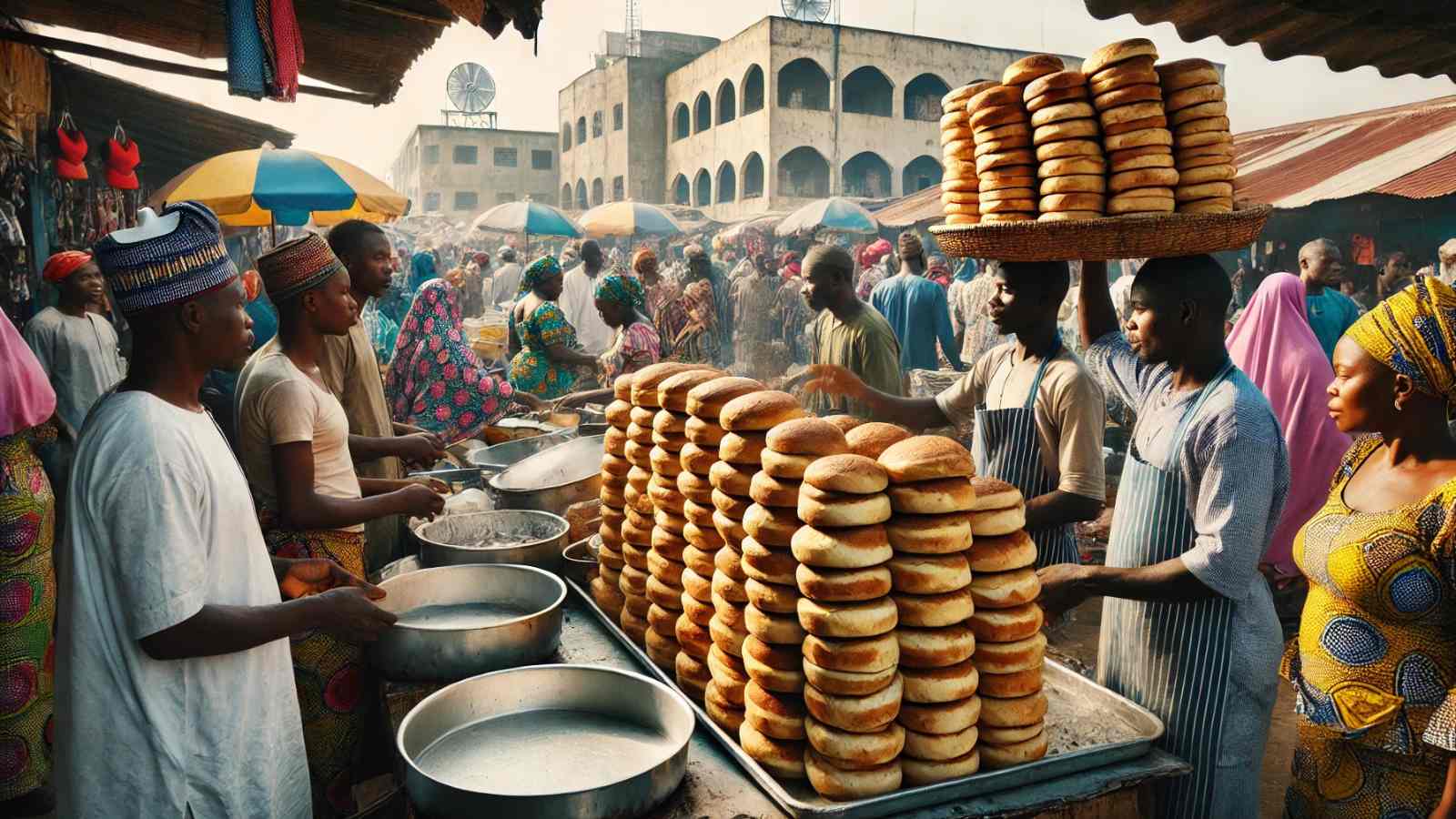 bánh mì Agege xuất hiện và phục vụ cho mọi tầng lớp xã hội Nigeria.
