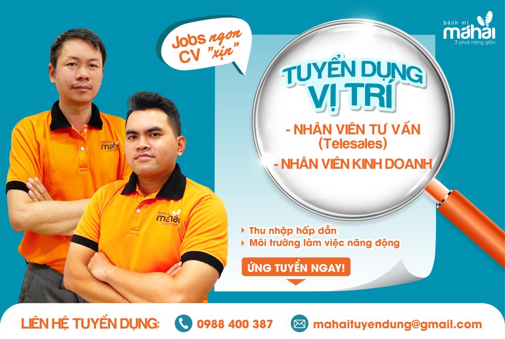 tuyển dụng bánh mì má hải