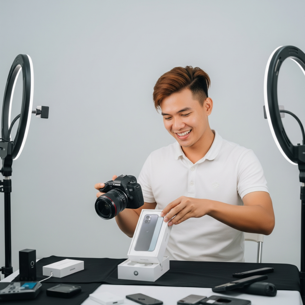 bán hàng online tại nhà