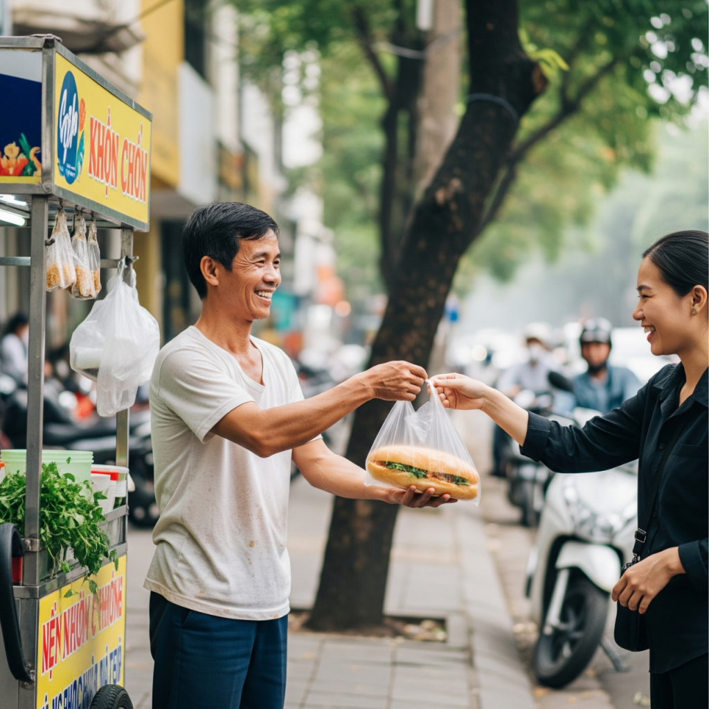 bán hàng online tại nhà