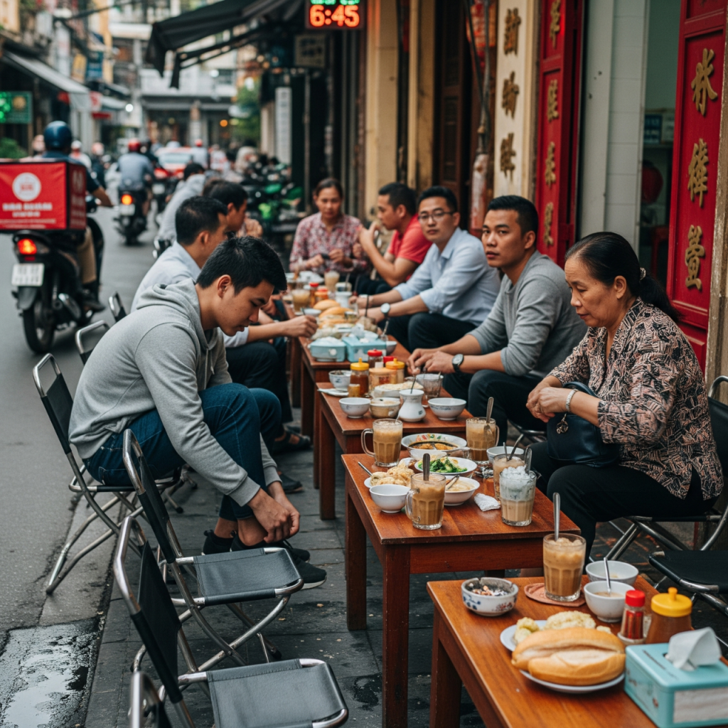 Khởi nghiệp quán cà phê ăn sáng