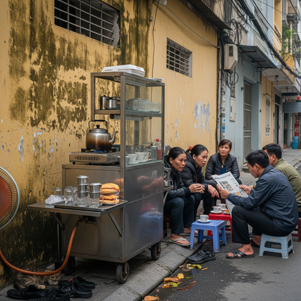 Khởi nghiệp quán cà phê ăn sáng