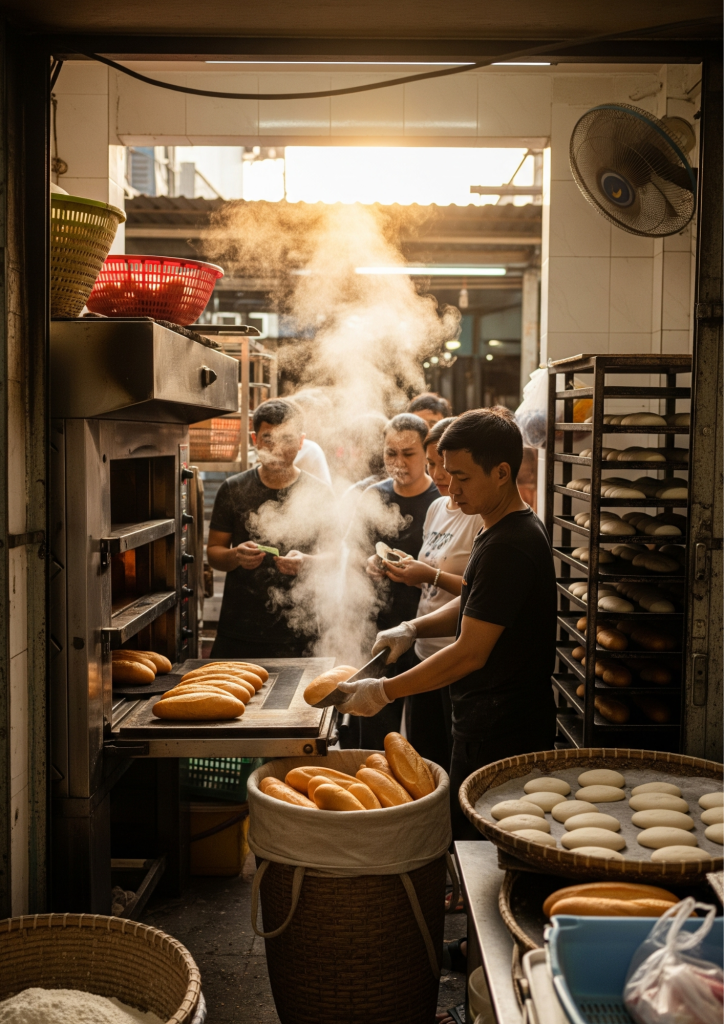 kinh doanh bánh mì lời không