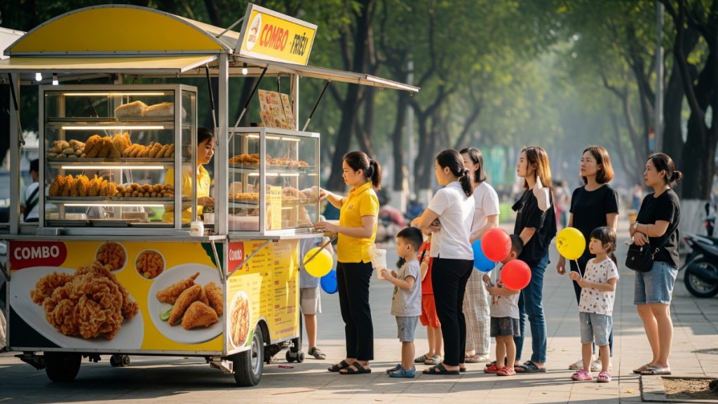 nhượng quyền gà rán