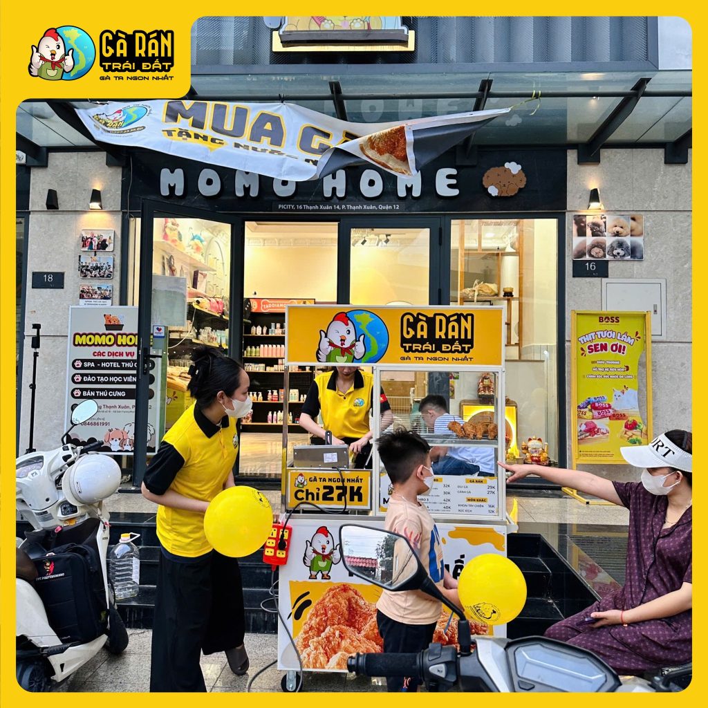 mô hình kinh doanh nhượng quyền gà rán