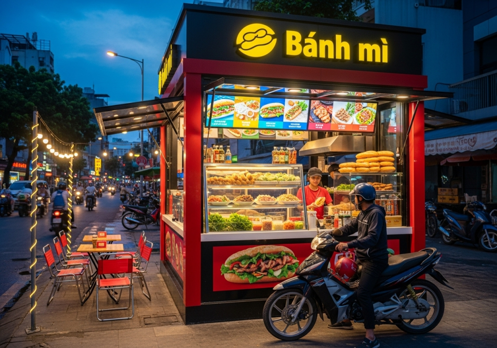 nhượng quyền bánh mì