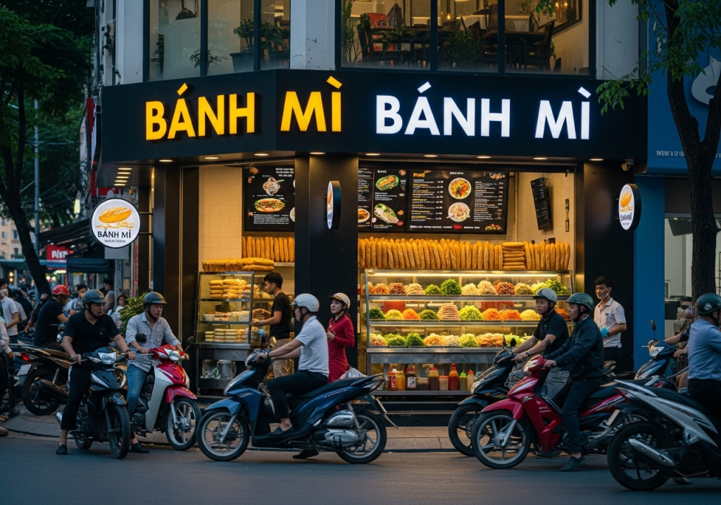 nhượng quyền bánh mì