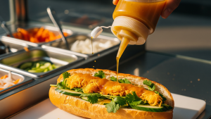 bảo quản bánh mì thịt