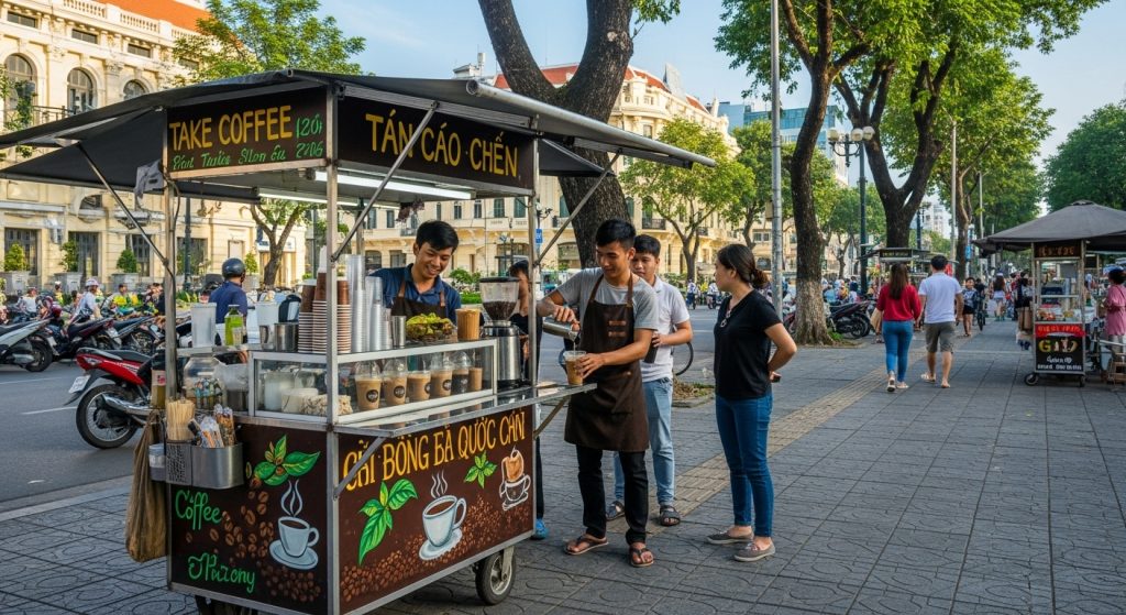 nhượng quyền cafe