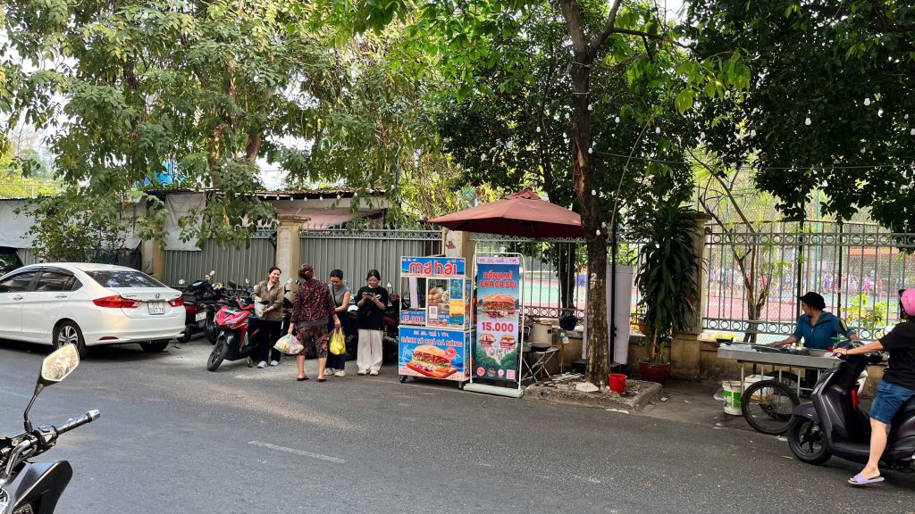 nhượng quyền bánh mì má hải