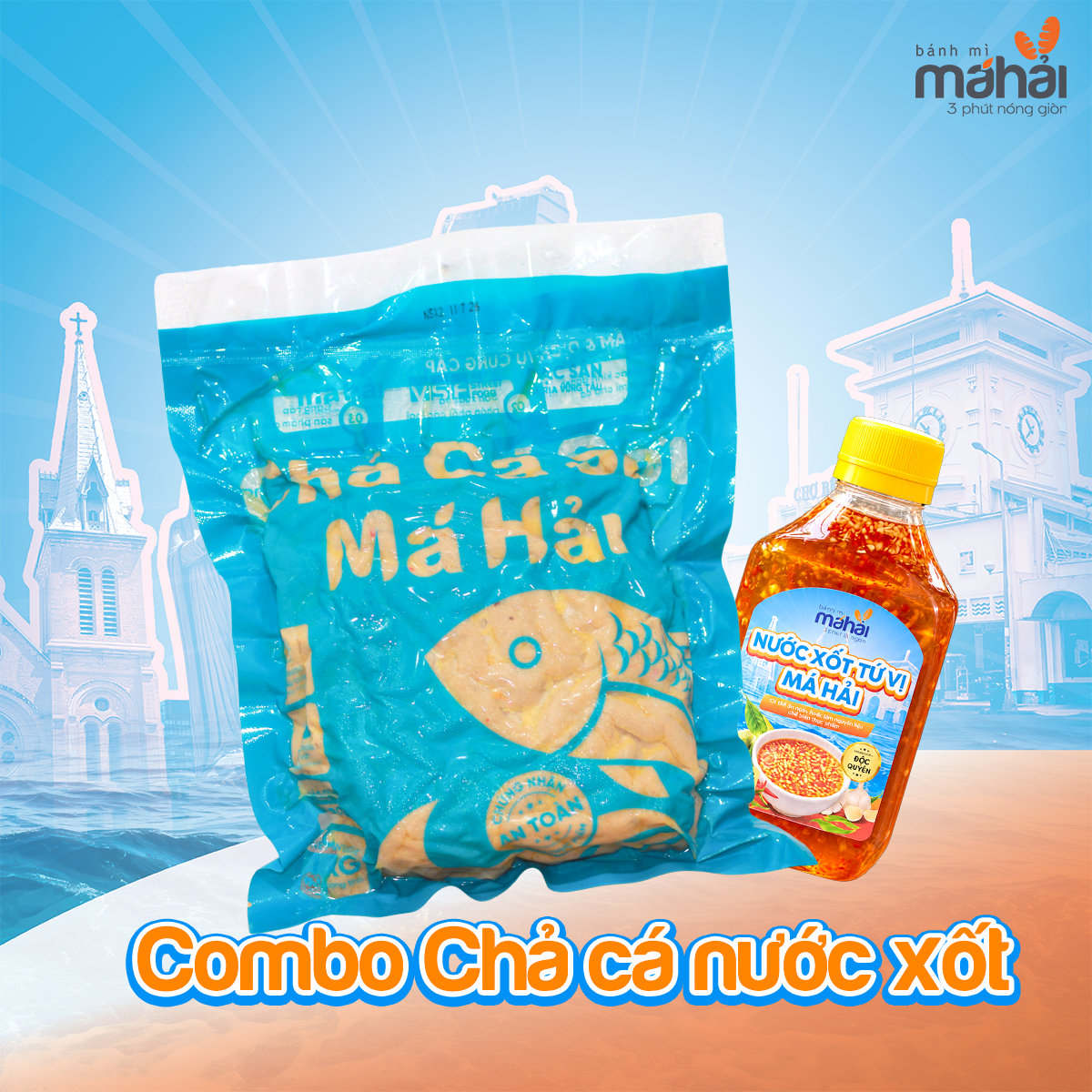 Combo Chả Cá Sợi + Nước Xốt 300g 1 Combo Chả Cá Sợi + Nước Xốt 300g